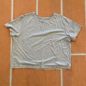 Girlfriend Collective Dune Cupro Crop Tee